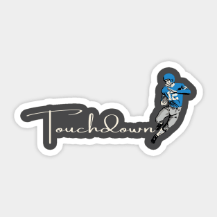 Touchdown Panthers! Sticker